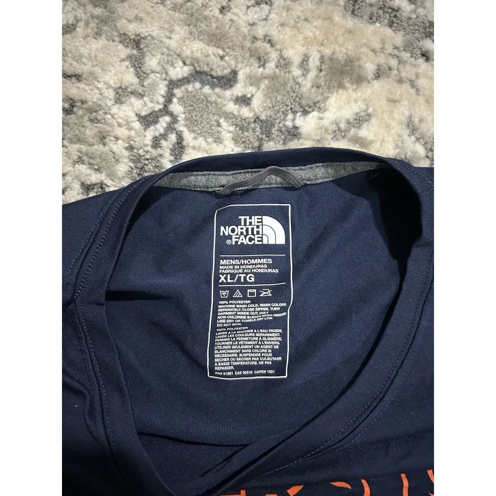 Men's North Face Rapid dry North Face Navy Tshirt Size XL‎